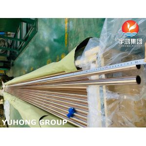 ASTM B111 / ASME SB111 C70600 /C68700 / C71500 / C44300 Seamless Tube, 15.88 X 1