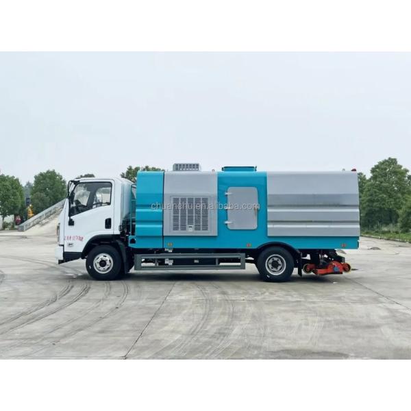 Pure Electric Vacuum Sanitation Cleaning Truck Dongfeng Sweeper Truck