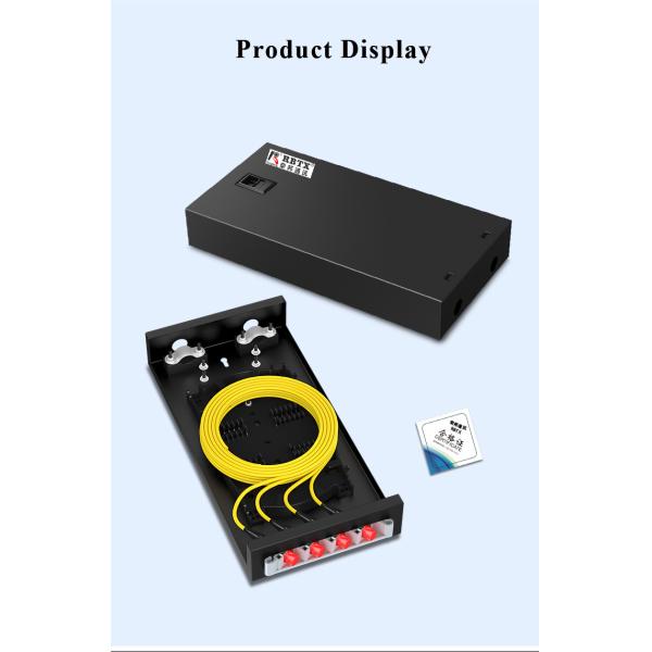 Rongbang Fiber Optic Terminal Box FC 4 Ports 4 Cores Rack Mount Single Mode Full Loaded