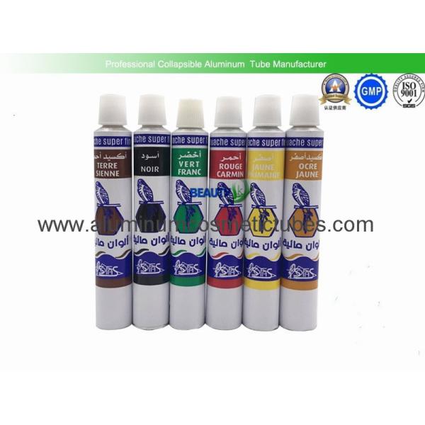 Buy Waterproof Aluminum Paint Tubes Silk Screen Printing Non - Reactive Nature at wholesale prices