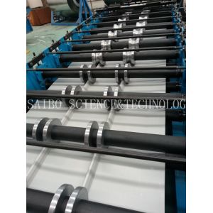 Wall Board Roof Panel Roll Forming Machinery With 7.5KW 22 Stations