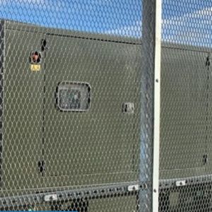 Fall Protection Expanded Metal Mesh Panels With Diamond Hexagonal / Square