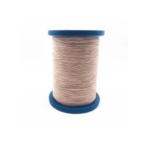 China 38 Awg Copper Litz Wire Customized Dacron / Nylon Silk Covered on sale
