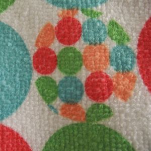 Dot printed towel