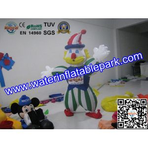 Oxford Fabric Advertising Inflatable Cartoon Characters Moving Vivid