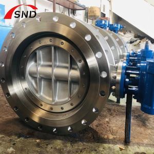 CF8 Turbine Large Diameter Butterfly Valves Stainless Steel