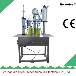 Quality 3 in 1 tables type Aerosol can spray filling machine for sale