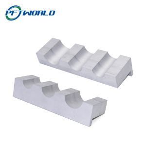 CNC machining of aluminum parts on electroplated surfaces