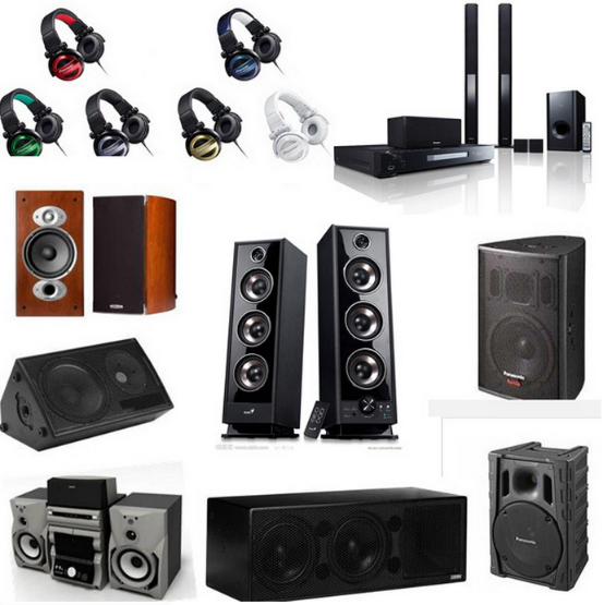 VK70019 Diaphragm Audio Speaker Parts Aluminium Tweeter 0.05mm Thickness