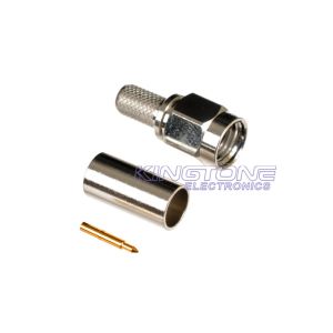 Waverider Compatible Male Crimp for RG58 and 195-Series Cable