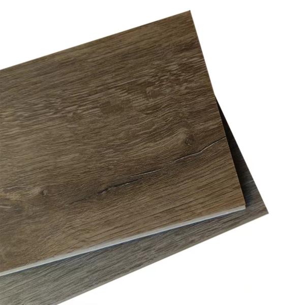 Indoor Plastic Wood Grain Plank LVT Vinyl Flooring Embossed Smooth Finish