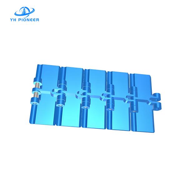 Long Lasting Anti Static POM Single Hinge Chain For ESD Safe Industrial Conveyor