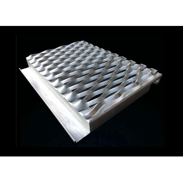 Buy Building Expanded Metal Mesh Facades, 1200X2400MM Frame Aluminum Curtain Walls at wholesale prices