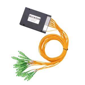 Quality 1270nm To 1570nm 16 Channels CWDM Mux Demux With Monitor 4.5dB Single Fibre for sale