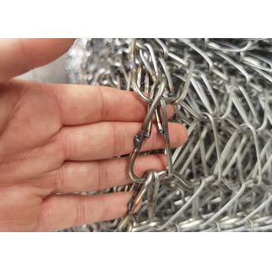 Heat Resistance 316 SS Balance Spiral Wire Mesh Conveyor Belt For Wood Working