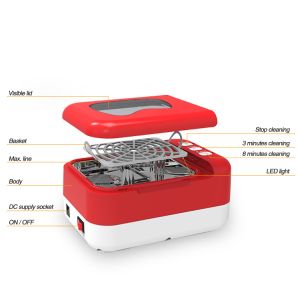 CE Rohs Dental Ultrasonic Cleaner / e cigarette Ultrasonic Washing Machine