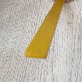 Lightweight Yellow Fiberglass Flat Bar 40x6mm
