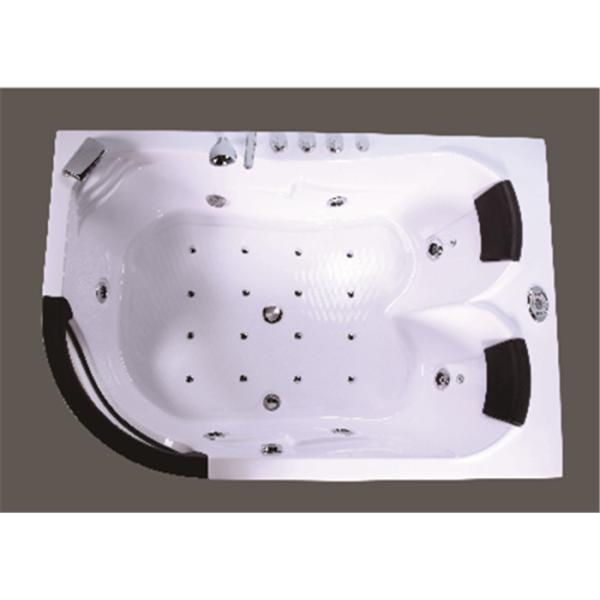 Buy Customized Modern Corner Whirlpool Bathtub Freestanding Spa Tub Computer Control at wholesale prices