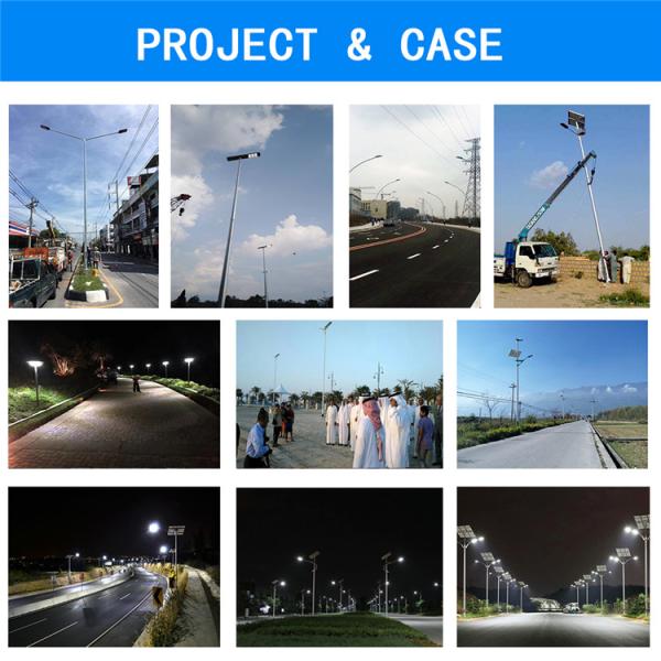 Automatic Ip65 40w 50w 60w 80w Led Solar Street Light All In One