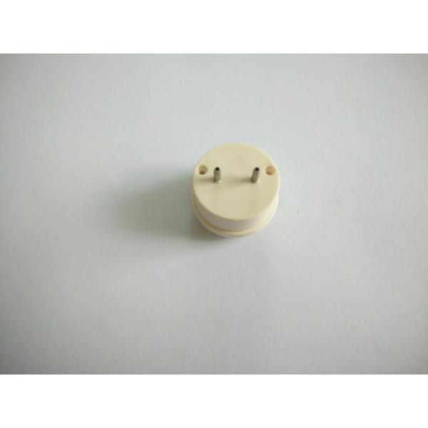 Buy White Plastic Injection Parts OEM / ODM Service Two Different Material at wholesale prices