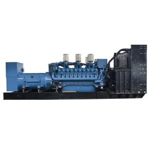 2400KW 3100KVA with MTU 3phase engine 20V4000G63L diesel generator 380V and Low