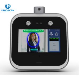 Multi Function Facial Recognition Access Control Attendance Machine Temp