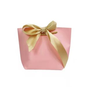 Personalized Luxury Custom Crafts Handmade Pink Coated Art Paper Cosmetics