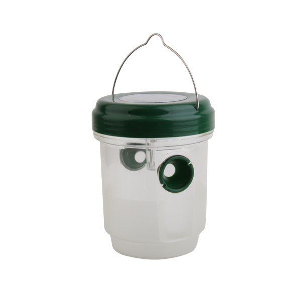 Commercial Outdoor Hanging Solar Wasp Trap for Flies and Wasps SUN BATTERY Powered