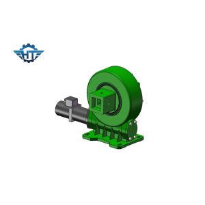 Vertical 9 Inches Solar Slew Drive With 24VDC Motor For Single Axis Tracking