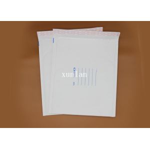 White Recyclable Shipping Bubble Mailers Padded Protective Packaging