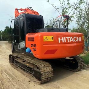 Japan Made Hitachi ZX120-6 Excavator in Good Condition with Original Hydraulic