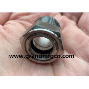NPT 1/4"3/8" 1/2 inch stainless steel 304 316 oil sight glass SS304 OIL LEVEL