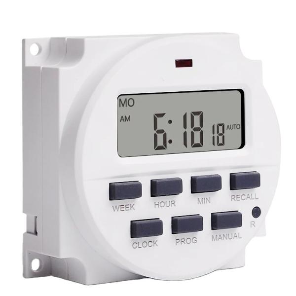 7 days time controller automatically cycling voltage output TM618 programmable