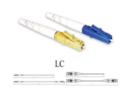 Buy Durable Simplex / Duplex LC Fiber Optical Patch Cord , PVC / LSZH Sheath at wholesale prices