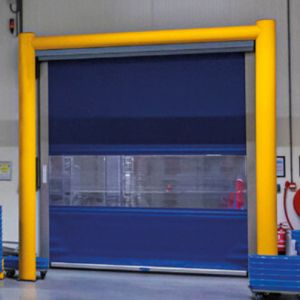 China Wind Resistant Fast Rapid Roller Doors 900N Low Maintenance on sale