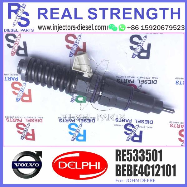 Buy Diesel engine common rail fuel injector BEBE4C12001 RE533501 for V-O-L-V engine at wholesale prices