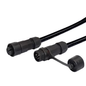 8pin M16 Circular Connector For LED Light / Outdppr Dispiay