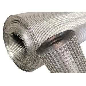 Food Grade Metal Silver 304 Stainless Steel Welded Wire Mesh 30x1.2m