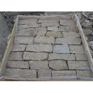 Natural Wall Cladding Stacked Thin Granite Veneer Non Antacid