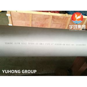 Austenitic Stainless Steel ASTM A312 TP304 1.4301 Seamless Pipe