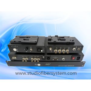 JVC CCU tally CVBS intercomto fiber converter