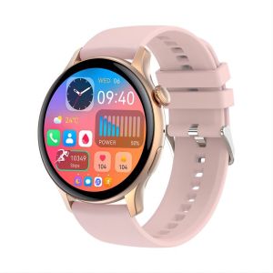 HK85 Ladies Bluetooth Smart Watch 1.43 Amoled Bt Calling NFC Health Monitor