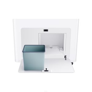 White Food Cycler Composter Biological 220W With Induction Motor