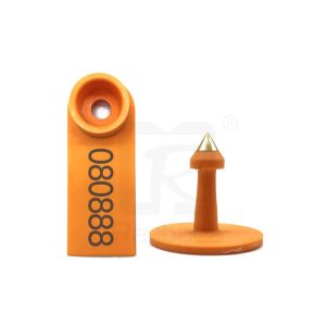 UHF Yellow Sheep Ear Tags TPU For Farms Identifications