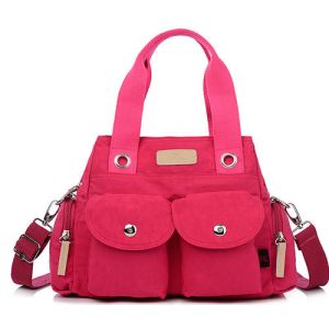 waterproof nylon fashion ladies handbag tote bags shoulder bags customize