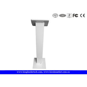 Durable Paint Ipad Kiosk Stand Cold Rolled Steel Powder Coated