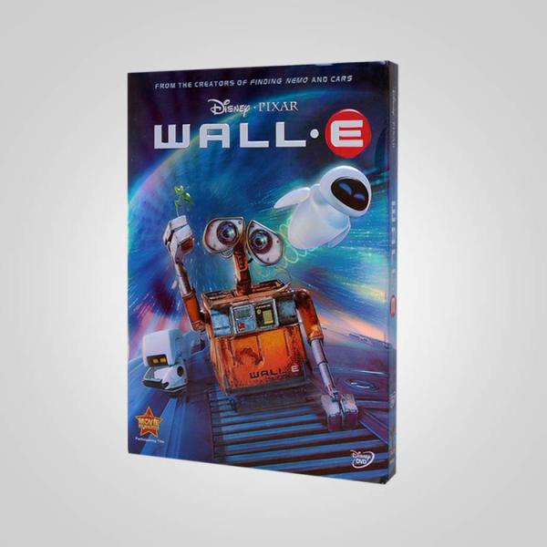 Buy Newest WALL·E disney dvd movie children carton dvd with slipcover case dhl free shipping at wholesale prices