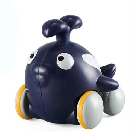 Wholesale Baby Grab Toys Education Rattle Roll Car Cartoon Children′s Toys Baby Toys Inertia Animal Car