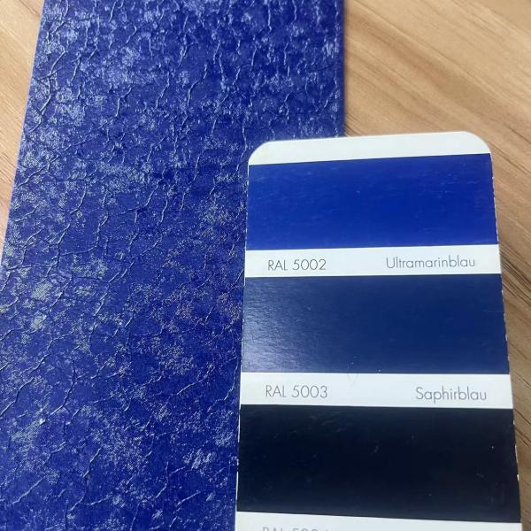 Buy Ral 5002 Crocodile Elephant Skin Electrostatic Powder Coating Paint For Finish at wholesale prices