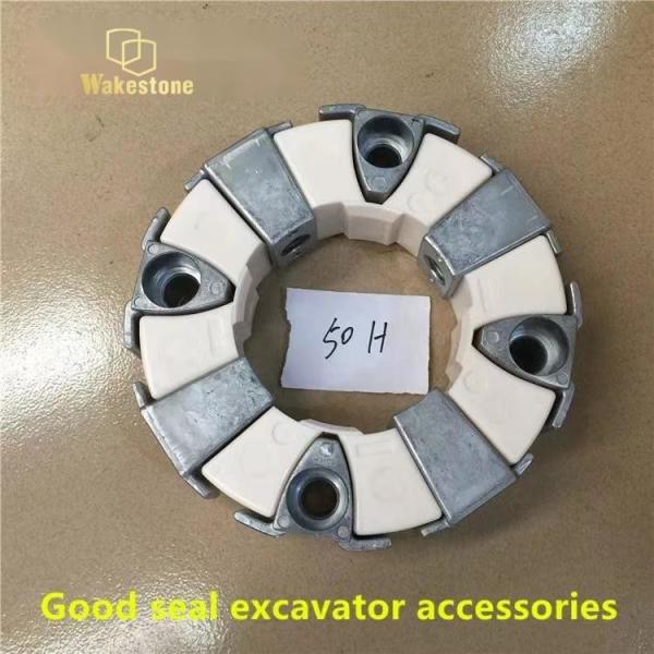 Buy 50H Excavator Parts Flexible Coupling For Excavator Connecting Rubber at wholesale prices